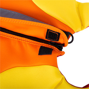 2023 HO Sports Sage Neoprene Dog Vest HA-VEST-DOG - Yellow / Orange / Red